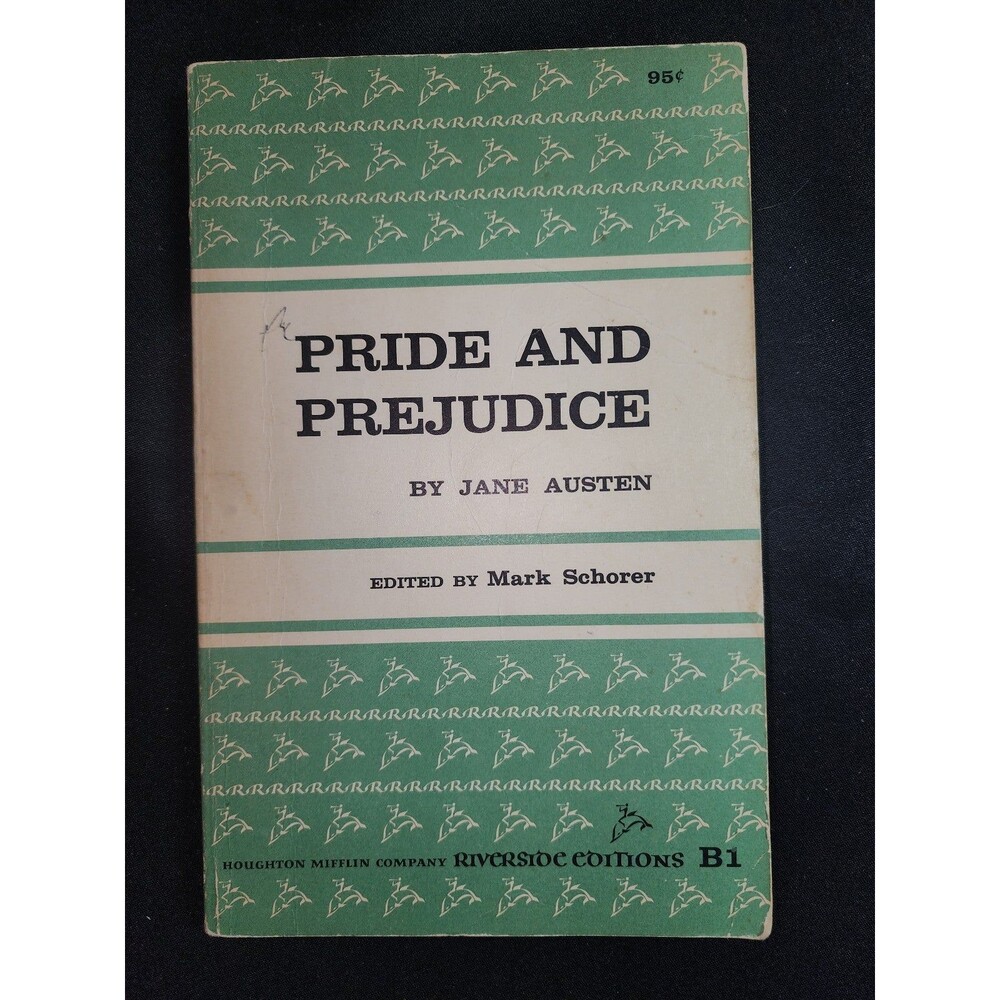 Pride and Prejudice Jane Austen 1956 edition.  Riverside press